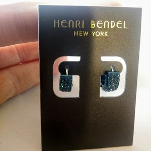Blue Henri Bendel hoops